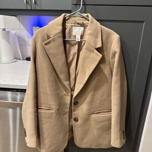 Tan Blazer Jacket